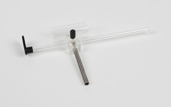 Gas syringe holder